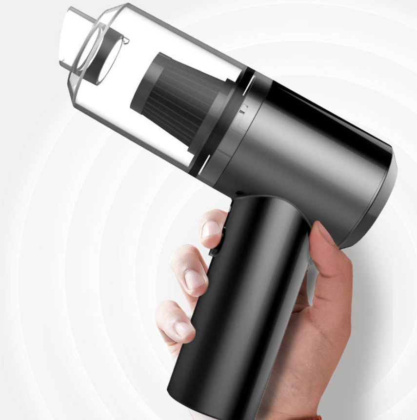 Handheld Black Multi Functional Wireless Car Vacuum Cleaner
