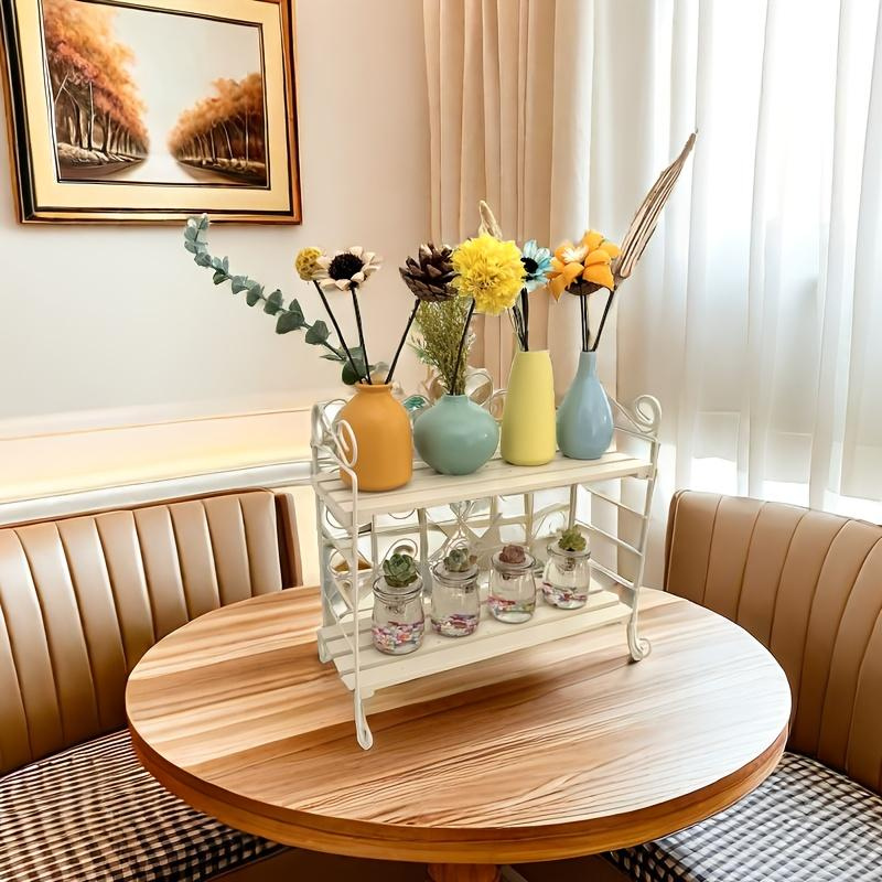 Double-Layer Foldable Storage Rack