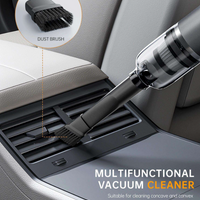 Handheld Black Multi Functional Wireless Car Vacuum Cleaner