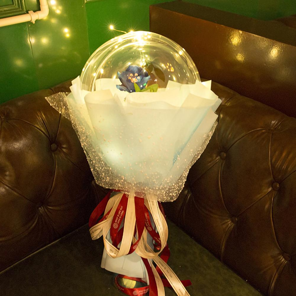 LED Luminous Balloon Rose Bouquet