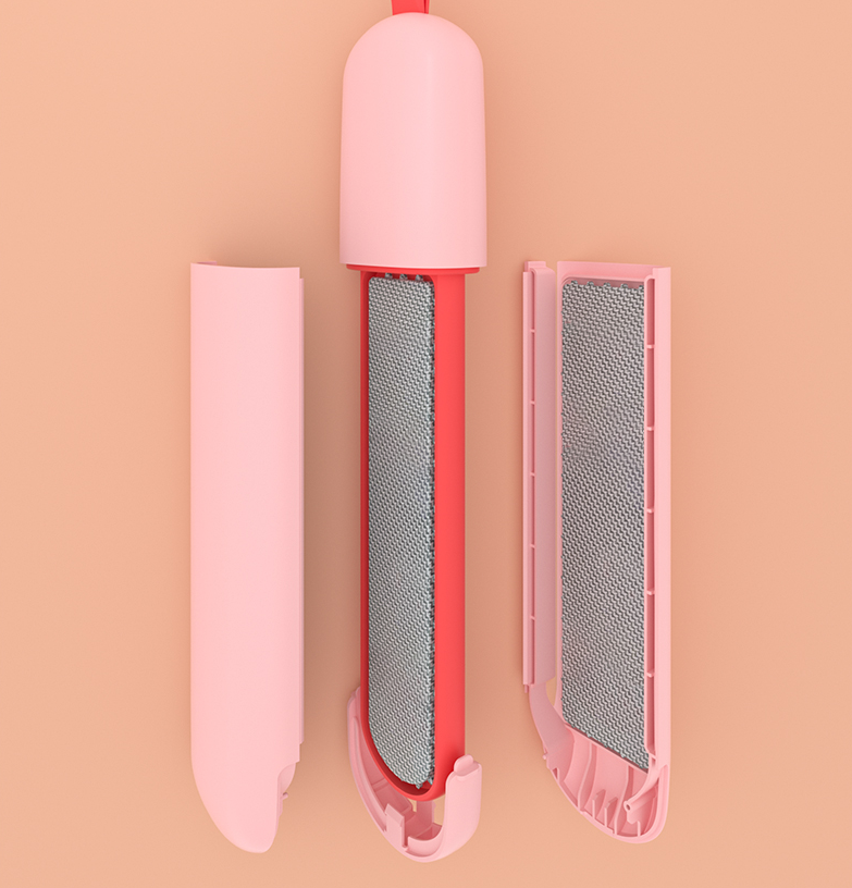 Double-Sided Electrostatic Pet Hair Remover Brush