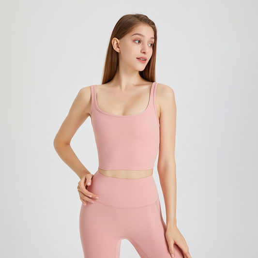 Women’s Yoga & Fitness Clothing Set - Sports Bra & High-Waist Leggings